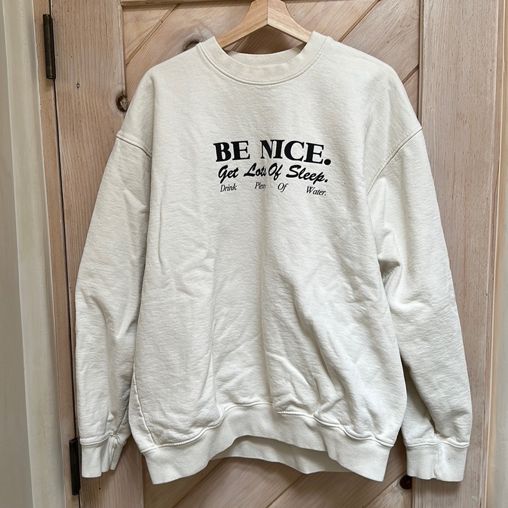 Sporty & Rich Cream Sweatshirt